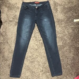 Classic Dark Blue Skinny Jeans